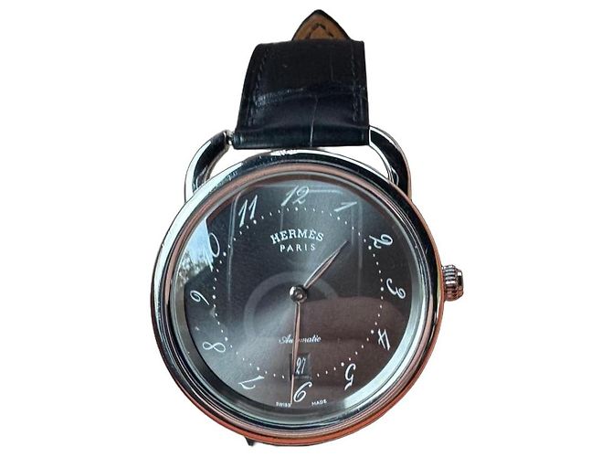 Reloj Hermès Arceau AR 7.710 Automático Negro