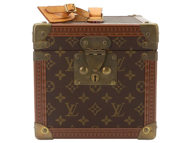 Sac à main Boite Flacons Louis Vuitton Monogram Marron Monogramme