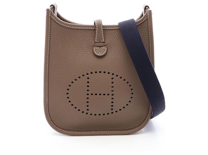 Hermès Borsa a tracolla Hermes Evelyne TPM Amazon Marrone