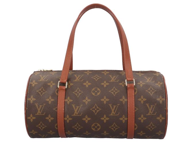 Louis Vuitton Papillon 30 Monogram Handtasche Braun