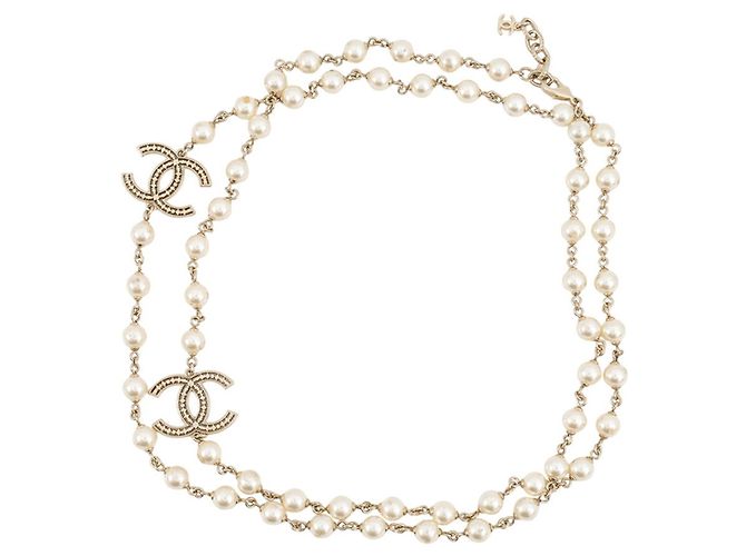 Collana lunga Chanel Coco Mark D'oro 