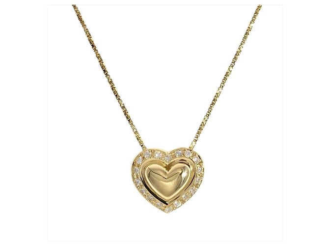 Collar con motivo de corazón Yves Saint Laurent