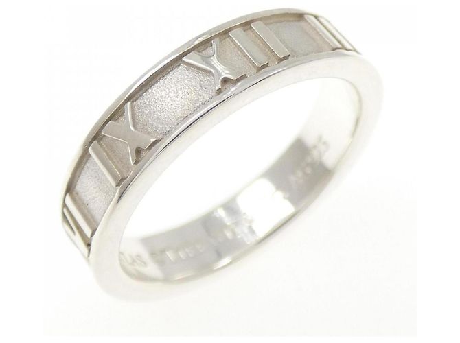 Anello Tiffany & Co Atlas in argento