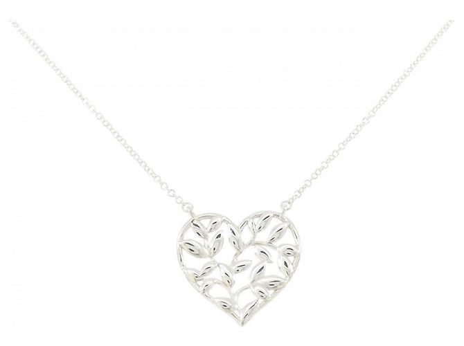 Tiffany & Co Collana Tiffany Olive Leaf Argento