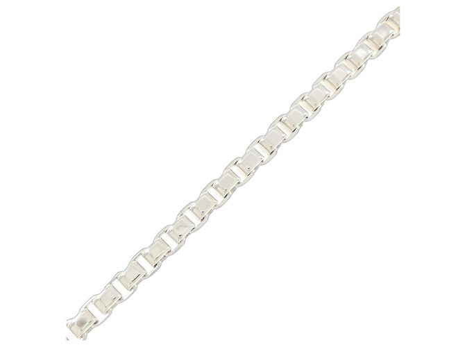 Tiffany & Co Pulsera Venetian Charm Tiffany Plata