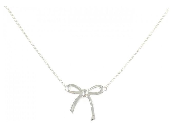 Tiffany & Co Collar Tiffany Bow en plata
