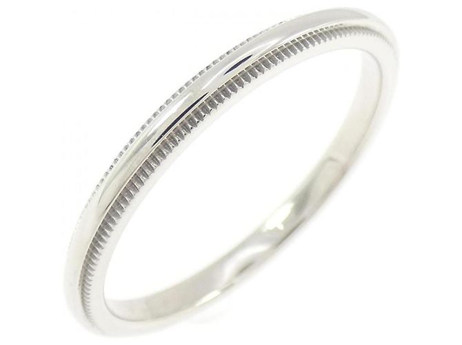 Tiffany & Co. Milgrain Band Ring aus Platin