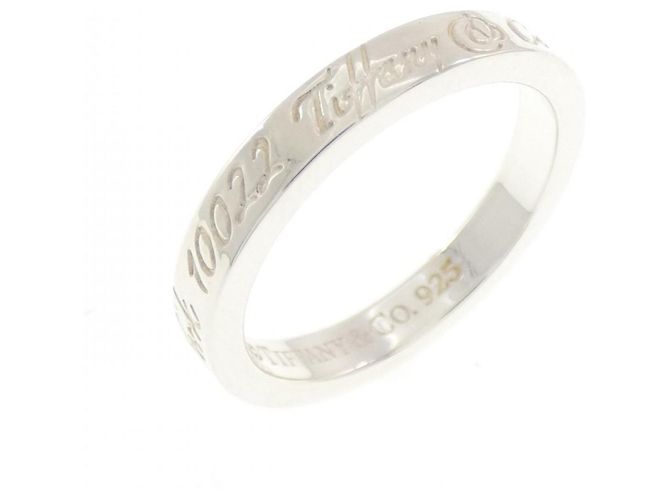 Tiffany & Co Tiffany Notes Narrow Band Ring Silber