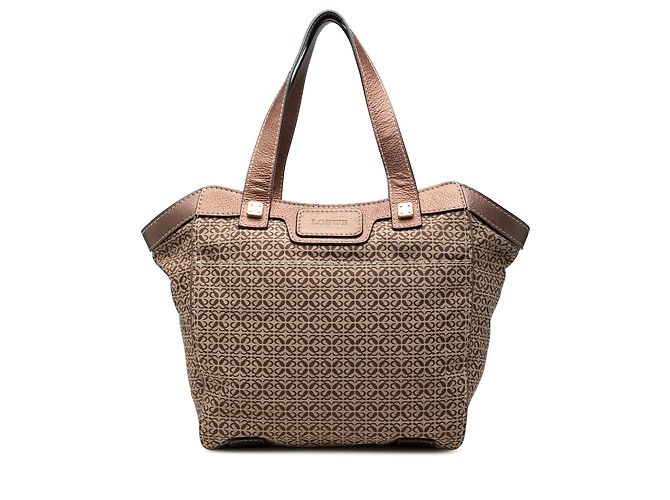 Bolso Tote LOEWE de lona Anagram marrón Castaño Marrón claro