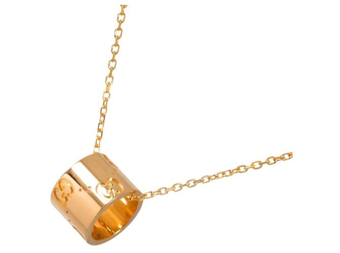 Collar Gucci Icon en oro rosa de 18K