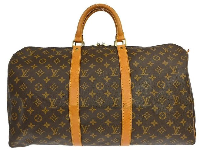 Louis Vuitton Keepall Monogram 50 Marrom