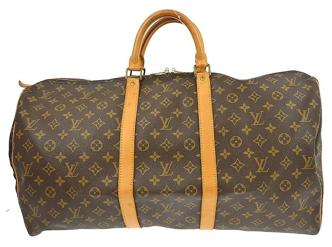 Louis Vuitton Keepall Monogram 55 Marrom