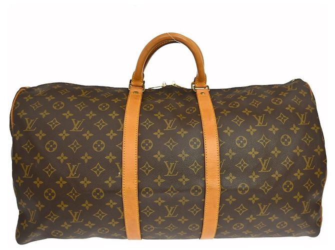 Louis Vuitton Keepall Monogram 55 Marrom