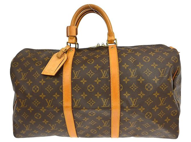 Louis Vuitton Keepall Monogram 50 Marrom