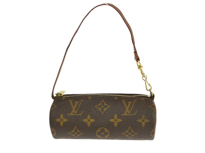Louis Vuitton Papillon Pochette Monogram Canvas Mini Marrone
