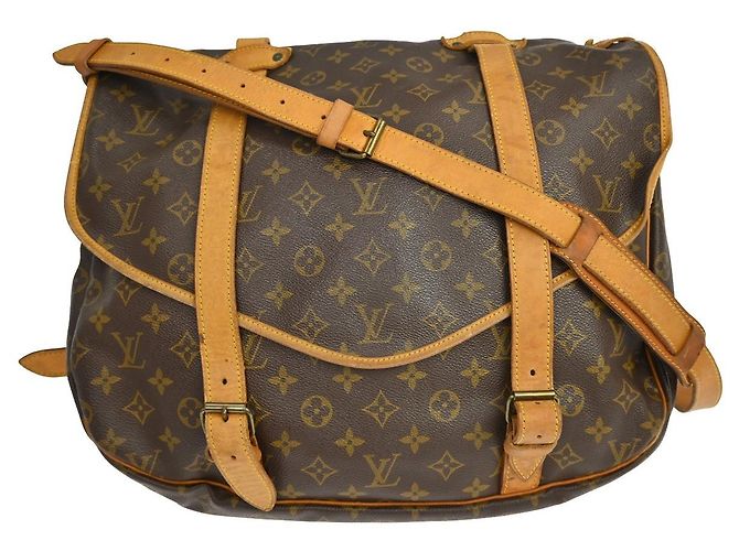 Louis Vuitton Saumur Monogram 43 Marrom