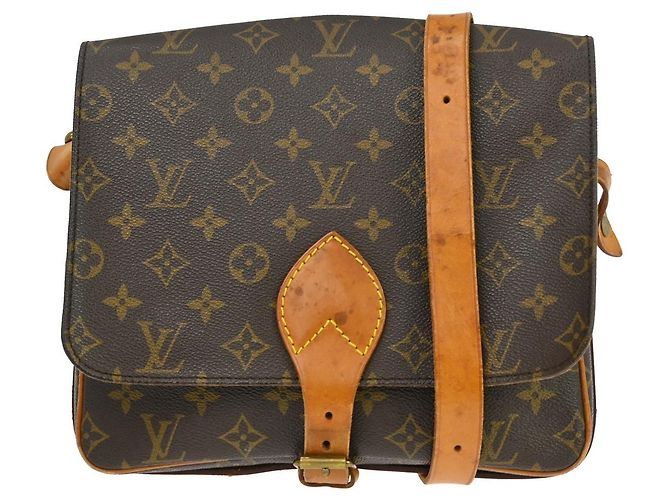 Louis Vuitton Cartouchiere Monogram GM Marrom