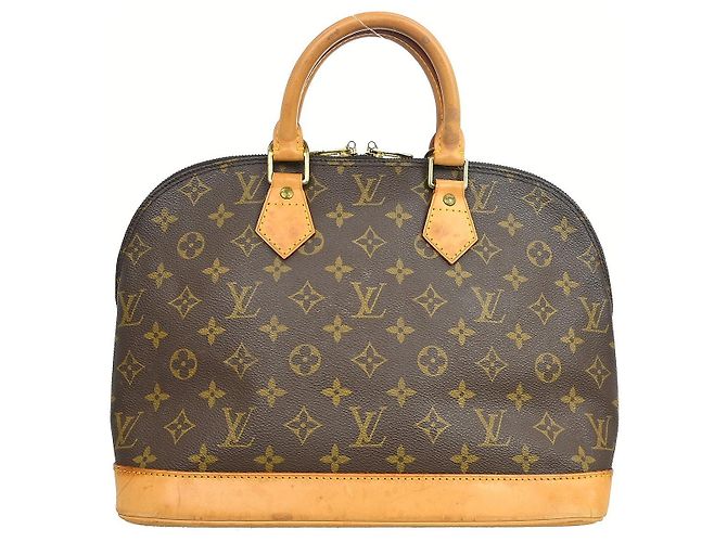 Louis Vuitton Alma Monogram PM Marrom