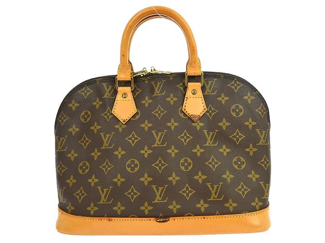 Louis Vuitton Alma Monogram PM Marrom
