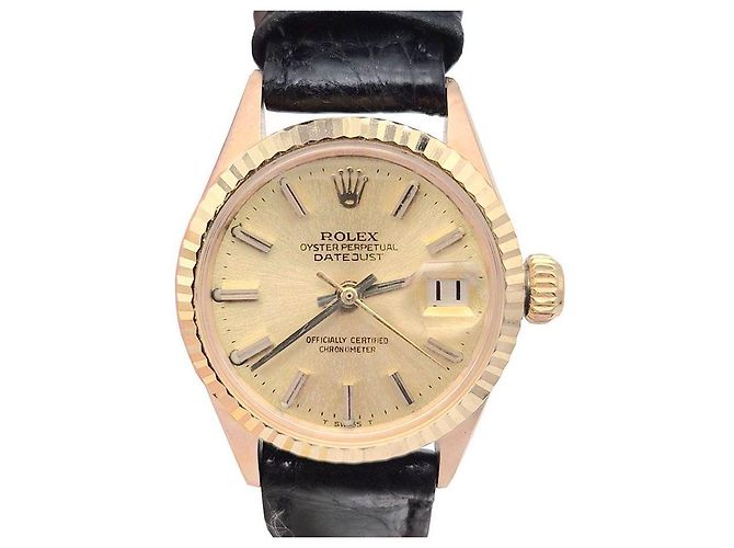 Relógio Rolex Datejust de ouro 26mm Dourado