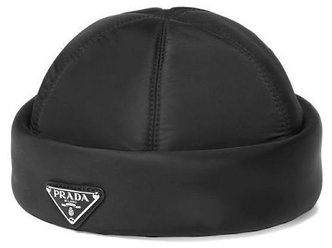 Prada Nylon Beanie Cap