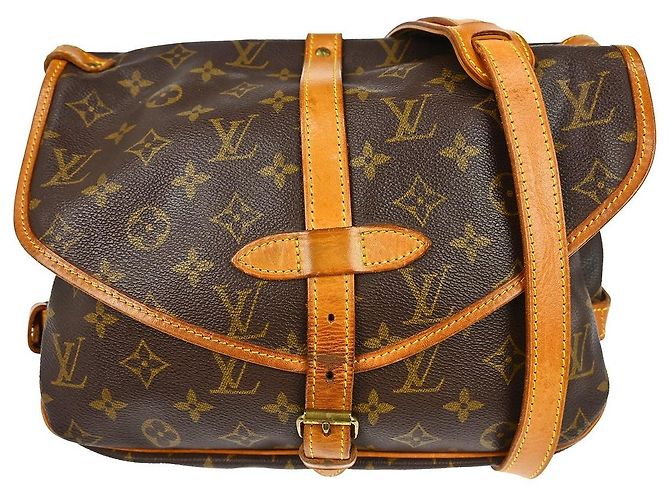 Louis Vuitton Saumur Monogram 30 Marron