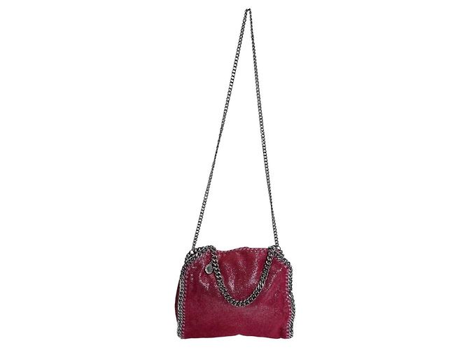 Stella Mc Cartney Borsa a tracolla rosa Stella McCartney