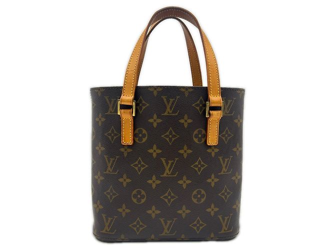 mala Louis Vuitton Monogram Vavin PM Marrom Bege