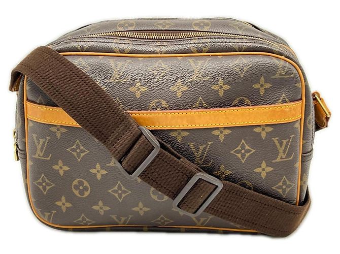 Louis Vuitton Monogram Reporter PM M45254 Borsa a Tracolla Marrone Beige