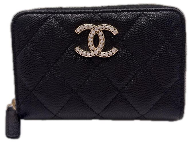 Monedero Chanel Matelassé en negro