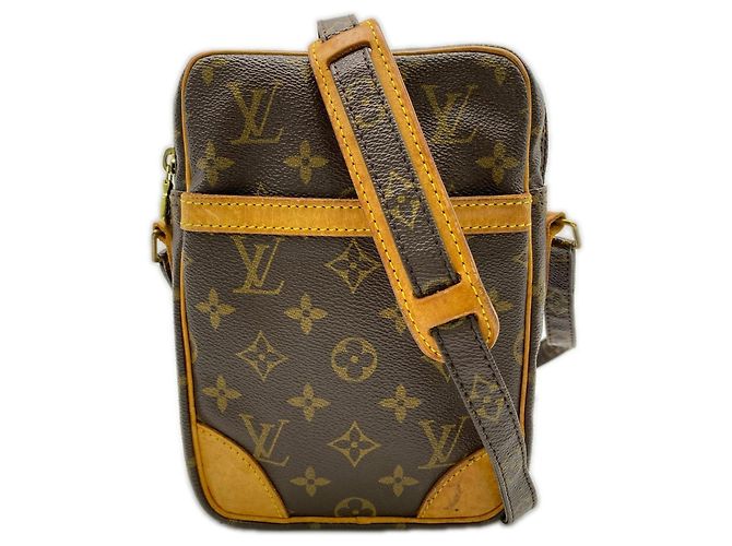 Borsa a tracolla Louis Vuitton Monogram Danube M45266 Marrone Beige
