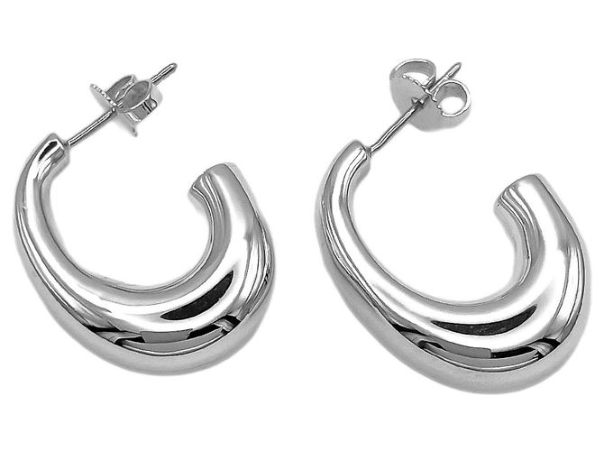 Orecchini a mezzo cerchio in argento Tiffany & Co.
