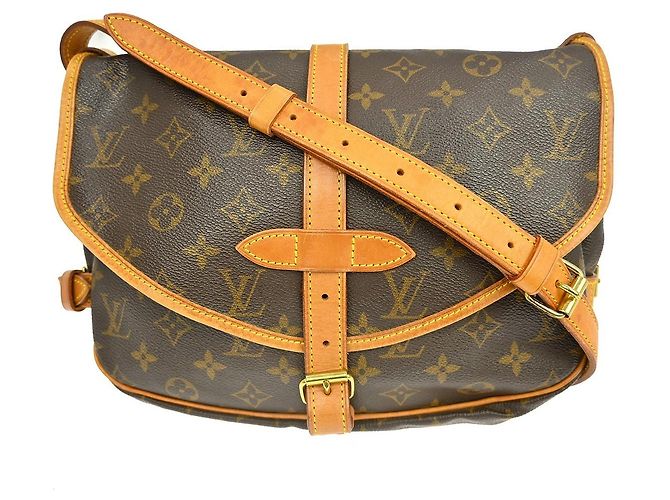 Louis Vuitton Saumur Monogram 30 Marron