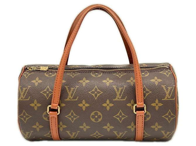 Bolsa Louis Vuitton Monogram Papillon 26 Marrom Bege