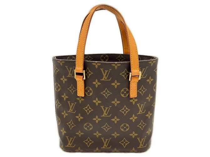 Bolsa Louis Vuitton Monogram Vavin PM Marrom Bege