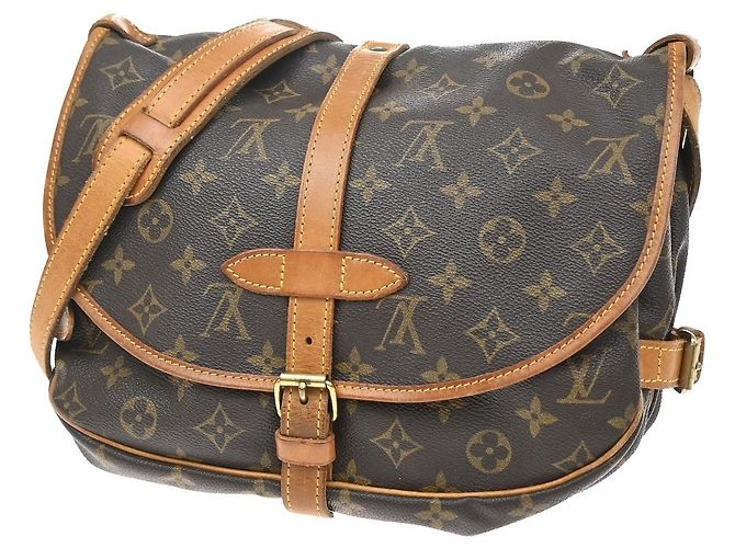 Louis Vuitton Saumur Monogram 30 Marrom