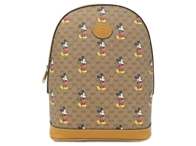 Gucci 552884 HWUDM Backpack Beige Light brown