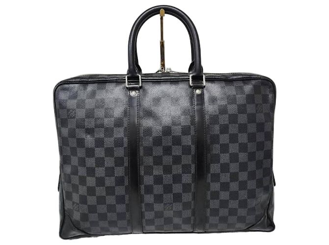 Louis Vuitton Damier Graphite Handtasche Schwarz/Grau