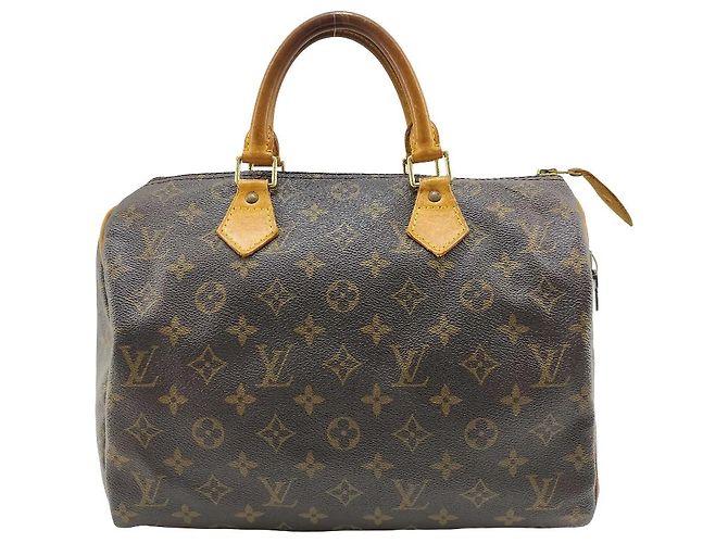 Louis Vuitton Speedy Monogram Canvas 30 Marron
