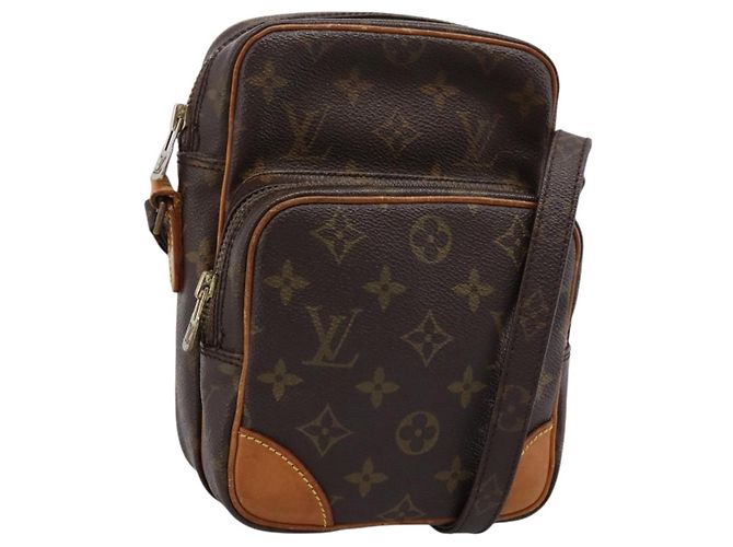 LOUIS VUITTON Bolsa de Ombro Monogram Amazon M45236 LV Auth 198470 Monograma