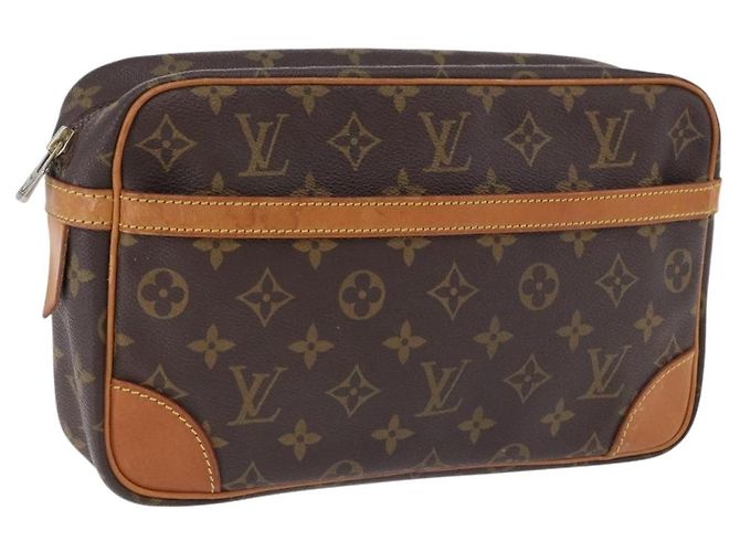 LOUIS VUITTON Monogram Compiegne 28 Clutch Tasche M51845 LV Auth ep15714 Monogramm