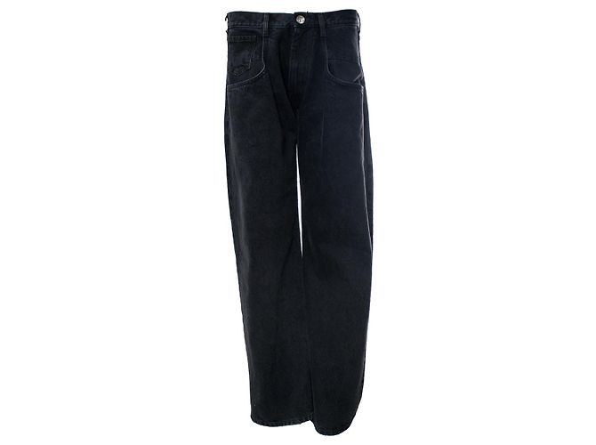 Maison Martin Margiela, Vaqueros de pierna ancha en negro