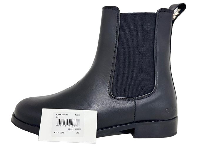 Chloé Chloe Chelsea Boots in Black Leather