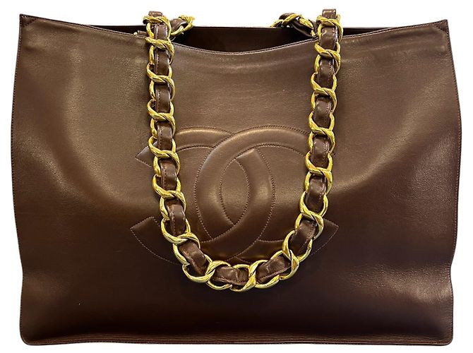 1994 Chanel CC Lammleder Chain Tote