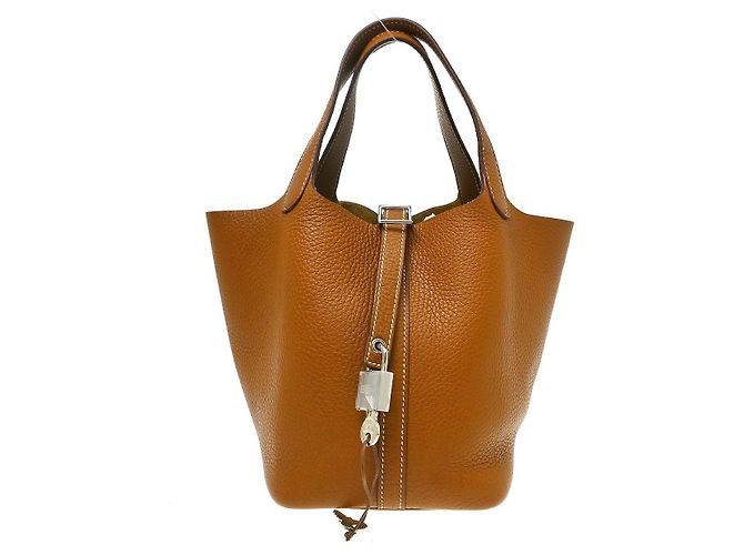Hermès Hermes Picotin Clémence PM Marron