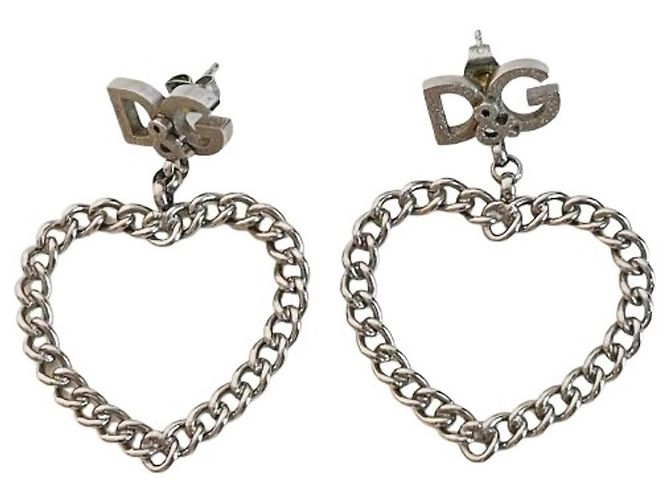 Orecchini a cuore DOLCE & GABBANA argento