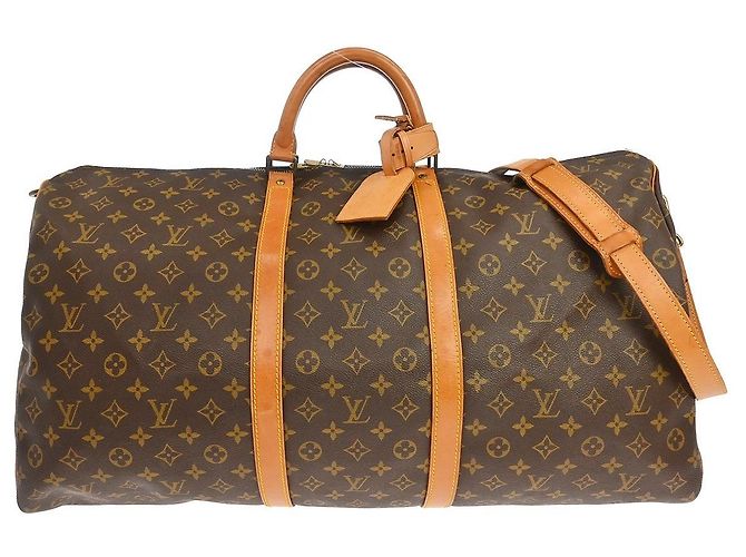 Louis Vuitton Keepall Bandoulière Monogram 60 Marrom