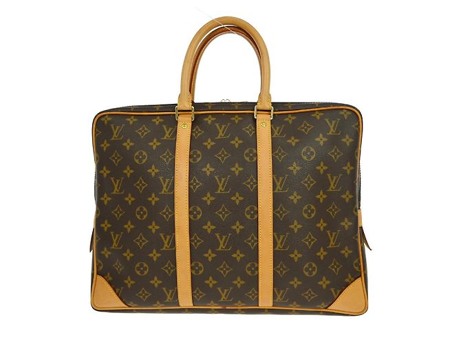 Louis Vuitton Porte-Documents Voyage Monogram MM Brown