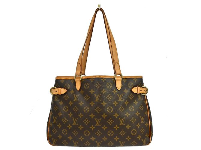 Louis Vuitton Batignolles Monogram Canvas Horizontal Marrom