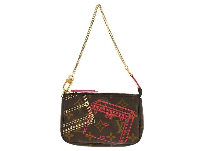 Louis Vuitton Mini Pochette Limited Marrone